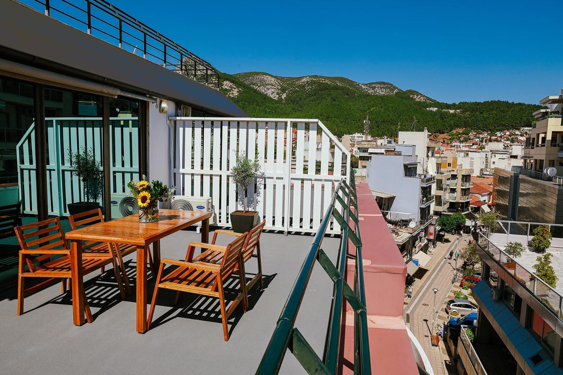 The First Key Luxury & Small Apartment In The Center Of 잰티 객실 사진